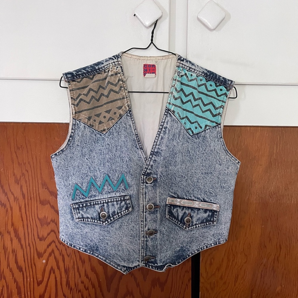 Denim vest
